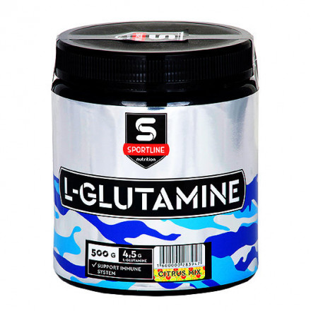 Глютамин SportLine L-Glutamine Powder 500g